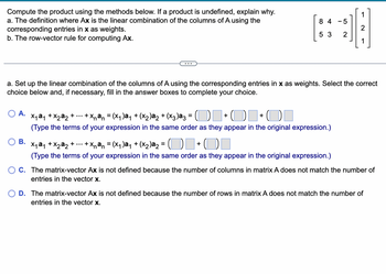 Answered Compute the product using the methods bartleby