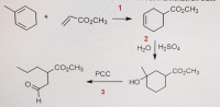 .CO2CH3
CO2CH3
H20 | H2SO4
CO2CH3
.CO2CH3
РСС
HO
3
