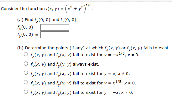 Answered: Consider the function f(x, y) = (a)… | bartleby