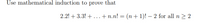 Use mathematical induction to prove that
2.2! + 3.3! +...+n.n! = (n + 1)! – 2 for all n > 2
