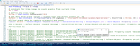 Administrator: Windows PowerShell ISE
File Edit View
Tools
Debug Add-ons Help
Untitled24.ps1" getdata-sysmon-2.ps1 getdata-sysmon-3-08112020.ps1 x
Set-PSDebug -Trace 1 -step
Untitled22.ps1"
1
# constant for time-range to count events from current time
$t
4
= 600
# define the t ime-range
Stime = (Get-Date). Addseconds(-$t)
8
# get data from event veiwer - sysmon-logs and filter events 11, 23
Sevent = Get-winEvent -FilterHashTable @ž LogName = "Microsoft-windows-sysmon/Operational"; StartTime = $time; ID
10
1
11
12
13
14
15
16
17
18
19
20
#filter event data to capture processid and count
return
Sevent
| select-object -Expand Message | ConvertFrom-String | Group-object pll | Sort-object -Property count
#$s = $event | select-object -Expand Message | ConvertFrom-string | Group-object p9,p11,p2 | Sort-object -Property cơ
#write-Host $s
2 Continue with this operatio..
# $event | select-object -Expand Message ! ConvertFrom-String
#Sevent į select-object -Expand Message į ConvertFrom-string
#Sevent į select-object -Expand Message į % {$_ .replace("{","
#$event j select-object -Expand Message i gm
#Get-Process | where-object { $_. MainwindowTitle } | Add-Memb.
#Sevent ! Select-object -Expand Message | ConvertFrom-string | Sort-object -Unique
#$event į Select-object *
# $event | select-object -Last 5 | Select-object -Expand Message | ConvertFrom-string | Select-object -Property p1,p2,
#constant for count of monitored events
4+ >>>> $t = 600
ject -Property count -Descen
21
22
23
24
25
26
Yes Yes to All No
No to All Suspend
-Name ProcessId -Value valu
27
28
PS C:\WINDOWS\system32> c:\Users\Luxma\Documents\getdata-sysmon-3-08112020.ps1
1+
>>>> Set-PSDebug -Trace
1
1 -step
DEBUG:
