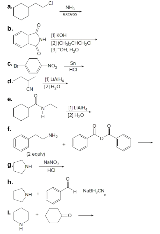 Answered a. NH3 excess b. NH 2 bartleby