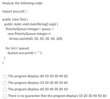 Java programming. Code provided. import