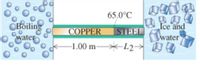 65.0°C
OBoiling
Ice and
water
COPPER
STEEL
water
-1.00 m-
*L2-
