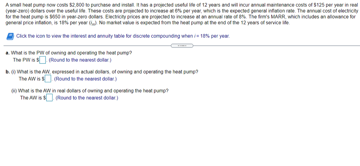 heat pump annual maintenance cost