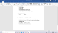 Drill-Il-in-CHEM-II - Word
John Chris Luminang
File
Home
Insert
Design
Layout
References
Mailings
Review
View
Help
Tell me what you want to do
유 Share
% Cut
O Find -
Calibri Light (Heac -11
A A
Aa v
E - E -
AaBbCcDd AaBbCcl AaBbCcDd AaBbCcDd AaBbC AaBbCcC AaB AaBbCcD AaBbCcDd
e Copy
ac Replace
Paste
U v abe x, X
A . aly v
1 Normal
Body Text
1 List Para.. No Spac. Heading 1
Heading 2
Title
Subtitle
Subtle Em...
V Format Painter
A Select -
Clipboard
Font
Paragraph
10. Of the following bonds,
Styles
Editing
(a.) which is nonpolar?
(b.) Which is lonic
(c.) Arrange the bond in order of increasing polarity.
(d.) Which end of the bond is negative in each case?
I. S-CI
II. C- C
III. N-H
IV. I-F
V. Cа- О
11. Draw the resonance structure of:
(a.) N20
(b.) НСО2
12. Phosphoryl chloride has the molecular formula of POCI3.
(a.) Draw a Lewis structure for the compound following the Octet rule. Calculate the Fc.
(b.) A Lewis structure where all the formal charges are zero (octet rule need not be followed).
Electronegativity Values:
Ca F
1.0 4.0 3.0
CI
N
H
S
3.0
2.1
2.5
3.5
2.5
2.5
Page 3 of 3
724 words
100%
8:20 PM
O Type here to search
日
IMI
10/30/2021
