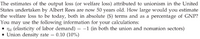 The estimates of the output loss (or welfare loss) attributed to unionism in the United
States undertaken by Albert Rees are now 50 years old. How large would you estimate
the welfare loss to be today, both in absolute (S) terms and as a percentage of GNP?
You may use the following information for your calculations:
na (elasticity of labor demand) = -1 (in both the union and nonunion sectors)
• Union density rate = 0.10 (10%)
