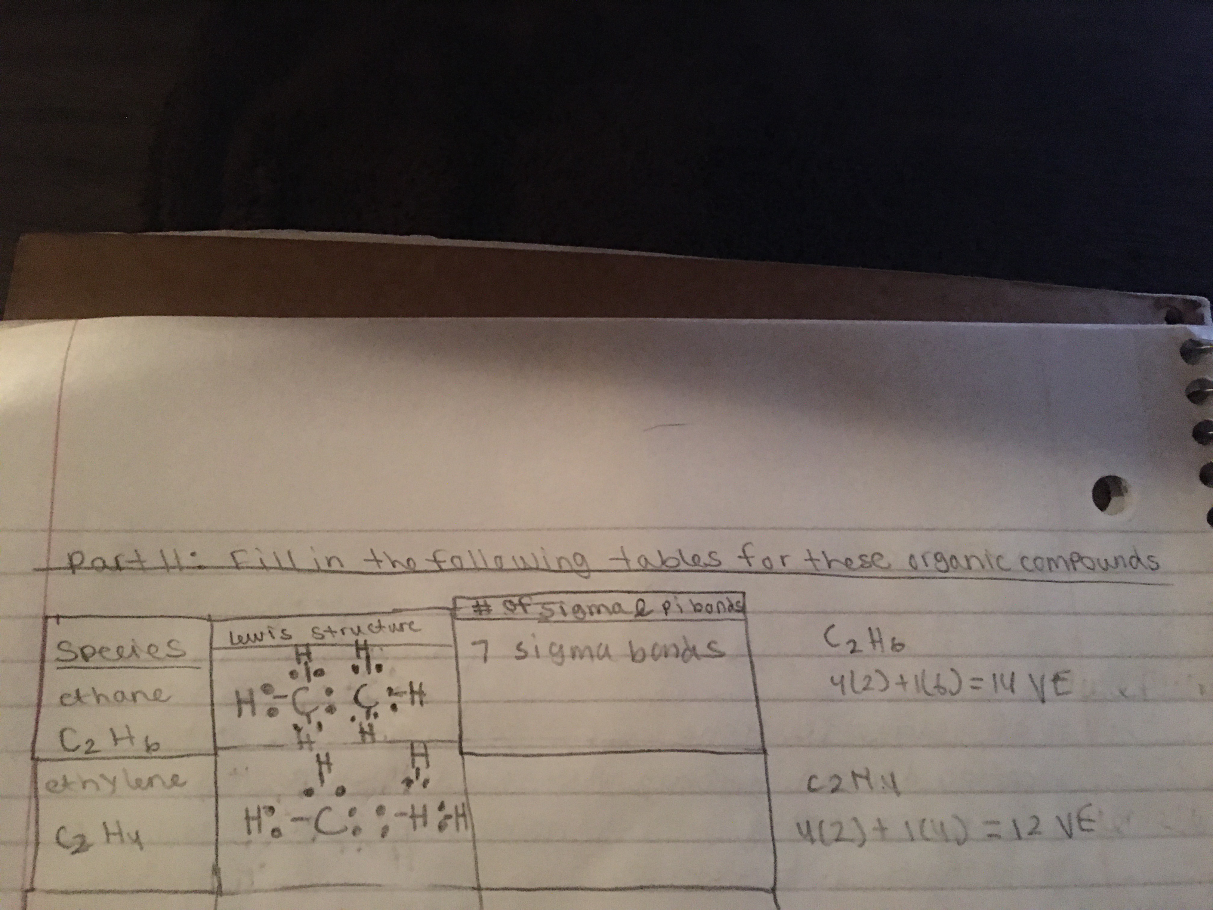 Answered 1. a. Ethane C2H6 4 2 1 6 14 bartleby