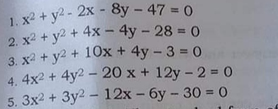 Answered 2 X2 Y2 4x 4y 28 0 3d 3 X2 Bartleby