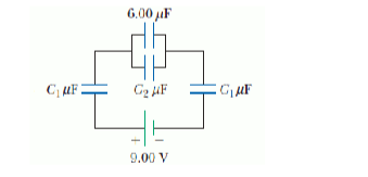 CF
6.00 μF
G₂ μF
9.00 V
G₁uF