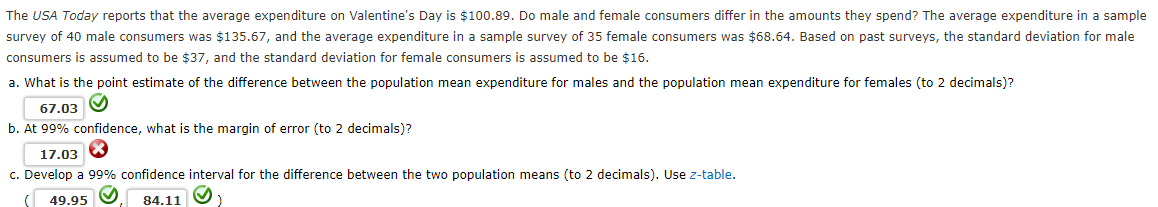 Answered The Usa Today Reports That The Average Bartleby 2045