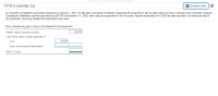 ### Accounting for Disposal of Equipment

**Scenario:**
Counselors of Mableton purchased equipment on January 1, 2017, for $44,500. They expected the equipment to last for eight years with a residual value of $4,500. The equipment was sold for $25,700 on December 31, 2020, after being used for four years. Assume straight-line depreciation was used and that depreciation for 2020 has been recorded.

**Steps to Calculate Gain or Loss on Disposal:**

1. **Market Value of Assets Received:**
   - $25,700

2. **Book Value of Asset Disposed:**
   - **Cost:** $44,500

   - **Less: Accumulated Depreciation:**
     - (Depreciation per year: \(\frac{44,500 - 4,500}{8} = 5,000\))
     - Accumulated Depreciation for 4 years: \(5,000 \times 4 = 20,000\)
     - **Book Value:** \(44,500 - 20,000 = 24,500\)

3. **Gain or Loss Calculation:**
   - Selling Price: $25,700
   - Book Value: $24,500
   - **Gain or (Loss):** \(25,700 - 24,500 = 1,200\)

Thus, the gain on the disposal of the equipment is $1,200.

---

**Illustration of the Calculation:**

```
Market value of assets received:      $25,700
Less: Book value of asset disposed of:
  - Cost:                            $44,500
  - Less: Accumulated Depreciation:  $20,000
----------------------------------------------------------------------
  = Book Value:                      $24,500

Gain or (Loss):                      $ 1,200
```

This gain results from selling the equipment for more than its book value at the time of sale. Thus, the transaction reflects positively on the financial statements for the year.