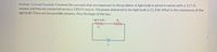 Multiple-Concept Example 9 reviews the concepts that are important to this problem. A light bulb is wired in series with a 117-0
resistor, and they are connected across a 120.0-V source. The power delivered to the light bulb is 21.3 W. What is the resistance of the
light bulb? There are two possible answers. Give the larger of the two.
Light bulb
R2
P
V
