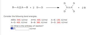 Answered: B-A=A-B + 2 D-D Consider The Following… | Bartleby