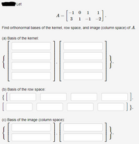 Answered Let 1 0 1 1 1 1 A 3 2 Find bartleby