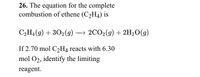 Answered 26. The equation for the complete bartleby