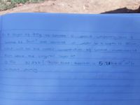 2. A leyer of 20g of Sucrose
spread uniformly over
5cm
2.
and
Surface of
COvered
5.
water to a depth of 20cm.
what will be the molcr
sction
Concentrcthon
of Sucnose
molecwles at
enginal.
) 24h?. Gしてn that derssn Is 5 2810 m
10 cm above the
layer at
los
deffusion is S.216X10 m²/s
5.
without stirning
