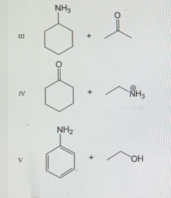 III
IV
NH3
5.1
8.-
NH₂
S
NH3
OH