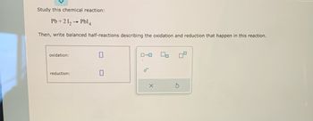 Answered: Study This Chemical Reaction: Pb+21₂ →… 