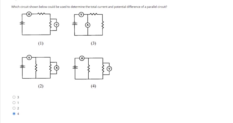 Potential Difference In A Series And Parallel Circuit