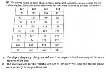 Solved Q2 [10] In a psychology experiment, 140 students were