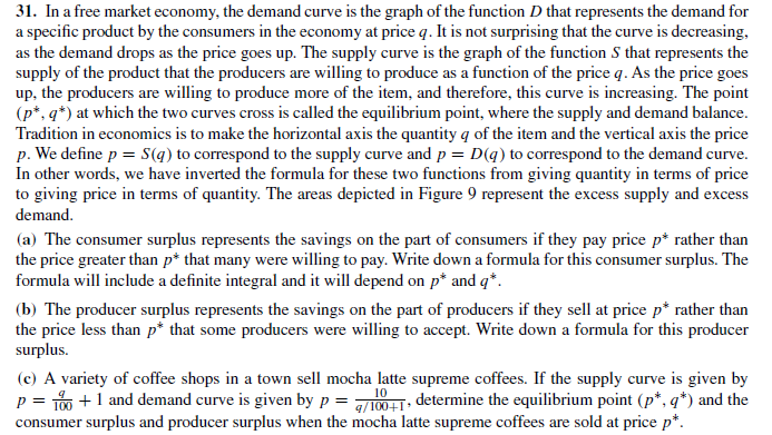 Answered: 31. In A Free Market Economy, The… | Bartleby