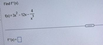 fx 3x 4 4x 3 12x 2 12