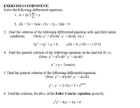 Answered: 3. Find The Solution Of The Following… | Bartleby