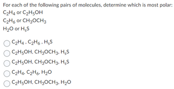 Answered For each of the following pairs of bartleby