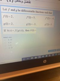 Solved 9. Given functions f1,f2,g1,g2 such that