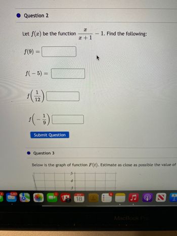 Answered: Given The Function F(x) = 2x² - 6x + 7.… | Bartleby