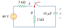 5 kΩ
A
В
10 μF
40 V (I
-
2 k2
+
