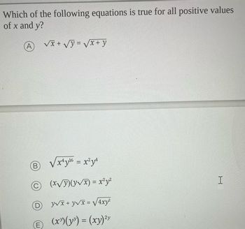 Answered: Which of the following equations is… | bartleby