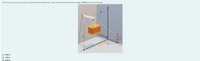 To lift a heavy crate, a man uses a block and tackle attached to the bottom of an I beam at hook B. Knowing that the man applies a 181 N force to end A of the rope.
Z1
F
Z2
X1: 2.542 m
Z2 : 1.329 m
Z1:4.735 m
