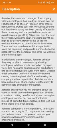 jennifer case study hrm