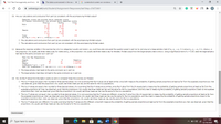 A 14.2 Test Homogeneity and Indpi x
b The data summarized in the acco x G screenshot screen on windows - X +
A webassign.net/web/Student/Assignment-Responses/last?dep=25472461
(b) Are your calculations and conclusions from part (a) consistent with the accompanying Minitab output?
Expected counts are printed below observed counts
Chi-3quare contributions are printed below expected counts
Usually
Rarely
Total
Male
25
22
47
21.43
25.57
0.596
0.499
Female
37
52
89
48.43
40.57
0.315
0.264
Total
62
74
136
Chi-3g = 1.674, DF = 1, F-Value = 0.196
O The calculations and conclusions from part (a) are consistent with the accompanying Minitab output.
O The calculations and conclusions from part (a) are not consistent with the accompanying Minitab output.
(c) Because the response variable in this exercise has only two categories (usually and rarely), you could have also answered the question posed in part (a) by carrying out a large-sample z test of H: P, - P, = 0 versus H: P, - P, + 0, where p, is
the proportion who usually eat three meals a day for males and p, is the proportion who usually eat three meals a day for females. Minitab output from the large-sample z test is shown. Using a significance level of a = 0.05, does the large-sample z
test lead to the same conclusion as in part (a)?
Test for Two Proportions
Sample
Sample p
Male
25
47
0.531915
Female
37
89
0.415730
Difference = p(1) - p (2)
Test for difference = O (vs not = 0): z = 1.29 P-Value = 0.196
O The large-sample z test leads to the same conclusion as in part (a).
O The large-sample z test does not lead to the same conclusion as in part (a).
(d) How do the P-values from the tests in parts (a) and (c) compare? Does this surprise you? Explain.
O The two P-values are equal when rounded to three decimal places. It is not surprising that the P-values are at least similar, since both measure the probability of getting sample proportions at least as far from the expected proportions as what
was observed, given that the proportions who usually eat three meals per day are the same for the two populations.
O The two P-values are equal when rounded to three decimal places. It is surprising that the P-values are so similar, since the P-value from the chi-square test is measuring the probability of getting sample proportions at least as far from the
expected proportions as what was observed, given that the proportions who usually eat three meals per day are the same for the two populations, and the z test is measuring the probability of getting sample proportions closer to the expected
proportions than what was observed, given that the proportions who usually eat three meals per day are the same for the two populations.
O The two P-values are not equal when rounded to three decimal places. It is not surprising that the P-values are different, since the P-value from the chi-square test is measuring the probability of getting sample proportions at least as far from
the expected proportions as what was observed, given that the proportions who usually eat three meals per day are the same for the two populations, and the z test is measuring the probability of getting sample proportions closer to the
expected proportions than what was observed, given that the proportions who usually eat three meals per day are the same for the two populations.
O The two P-values are very different. It is quite surprising that the P-values are this different, since both measure the probability of getting sample proportions at least as far from the expected proportions as what was observed, given that the
proportions who usually eat three meals per day are the same for the two populations.
Submit Answer
P Type here to search
12:17 AM
A O 49) (a 12/10/2020
W
26
