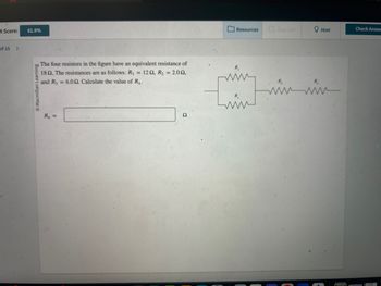 Answered: The Four Resistors In The Figure Have… | Bartleby