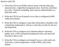 Việc sử dụng các selector trong HTML và CSS là ở mức độ khá phổ biến trong lập trình web. Nếu bạn muốn biết thêm về các loại selector và cách sử dụng, hãy xem hình ảnh liên quan đến từ khoá \
