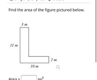 Answered: Find the area of the figure pictured… | bartleby