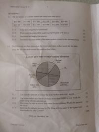 Answered QUESTION 3 3.1 The net salaries of 12 bartleby