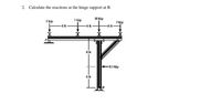 2. Calculate the reactions at the hinge support at B.
Skip
7 kip
10 kip
2 kip
-8f
-as kip
6 ft
