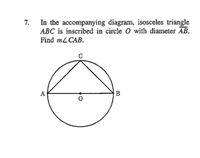 Answered: In The Accompanying Diagram, Isosceles… 