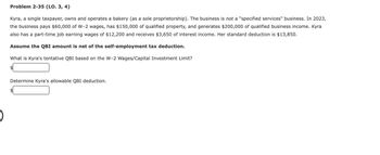 Answered: Problem 2-35 (LO. 3, 4) Kyra, a single… | bartleby