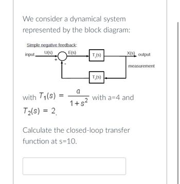 Answered: We Consider A Dynamical System… | Bartleby