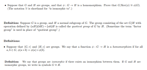 Answered: . Suppose That G And H Are Groups, And… | Bartleby