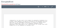 Sure! Below is the transcription of the text from the image:

---

**EncryptedA.txt**

```
ifqkwxcadf ar cei fpoi masif cd cei xkdqirr du pxxnwafm pf pnmdkaceo cd p
oirrpmi, teaqe rqkpohnir cei gpcp af ac-oplafm ac sikw gauuaqvnc pfg caoi
qdfrvoafm, au fdc xkpqcaqpnnw aoxdrr'rahni, cd gigvqi cei dkamafpn masif
dfnw cei ifqdgig gpcp. afxvcr cd cei pnmdkaceo cwxaqpnnw afsdnsi
ppgacadfpn riqkic gpcp qpnnig liwr, teaqe xkisifcr cei oirrmi ukdo hiafm
giqdgig-isif au cei pnmdkaceo ar xvhnaqnw lfdtf.
```

**Description:**

- **File Name and Size**: "EncryptedA.txt" is a text file with a size of 407 Bytes.
- **Text Format**: The content appears to be encrypted or encoded text and does not form recognizable words or sentences in English.
  
There are no graphs or diagrams in the image.