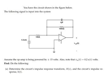 Answered: You Have The Circuit Shown In The… | Bartleby