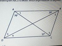 Angle Degrees 25