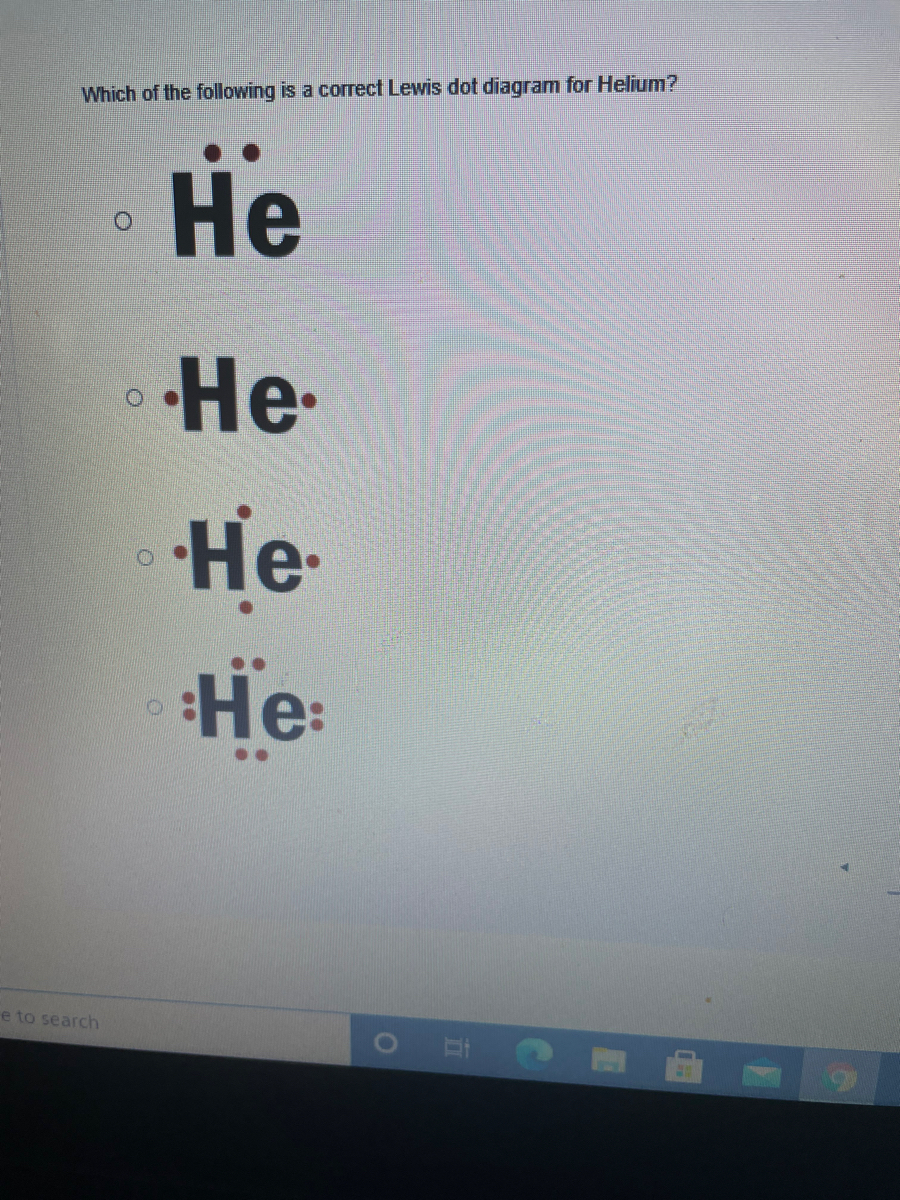 Lewis Structure For Helium