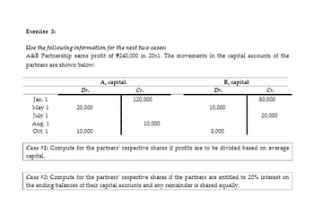 Answered: Exercise 3: Use The Following… | Bartleby